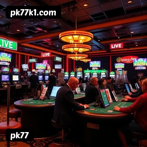 Vantagens de jogar slots no pk77 Brasil